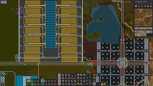Мегабаза в Факторио: Шаг 54. Скоростной модуль. смотреть онлайн