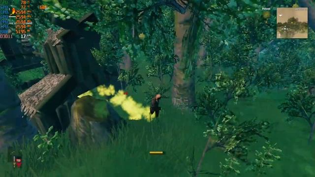 Valheim на слабом ноутбуке Geforce 840m - i5-4210m Gameplay смотреть онлайн