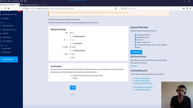 Changing your PHP version смотреть онлайн