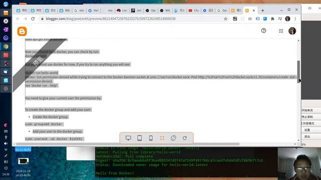 Deepin install Docker, Permission issue solved!! смотреть онлайн