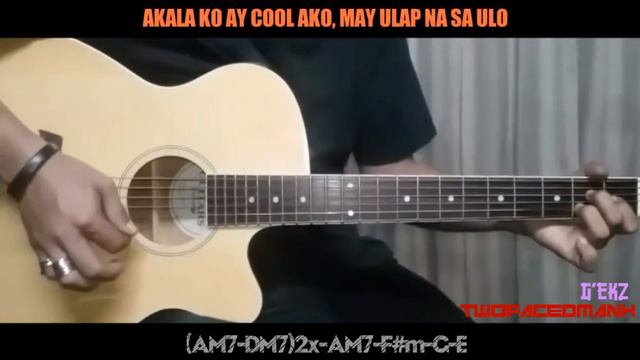 Maselang Bahaghari - Eraserheads (Guitar Cover With Lyrics & Chords) смотреть онлайн