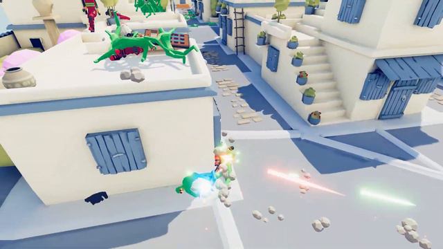 Zombie 100 Units vs Army Soldier - Totally Accurate Battle Simulator TABS смотреть онлайн