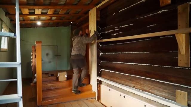 СТРОИМ ДОМ МЕЧТЫ В ДЕРЕВНЕ _ РЕМОНТ В СЕНЯХ _ РАССТЕГАИ В РУССКОЙ ПЕЧИ _ ДЕРЕВНИ УРАЛА смотреть онлайн