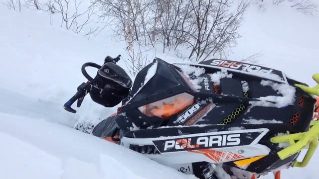 Горы Полярис не едит нихрена! ? Polaris 800 163 смотреть онлайн