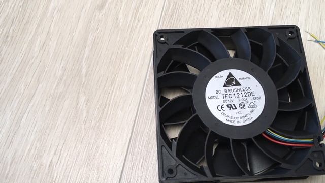 МОЩНЫЙ ВЕНТИЛЯТОР DELTA TFC1212DE ИЗ КИТАЯ!!! смотреть онлайн