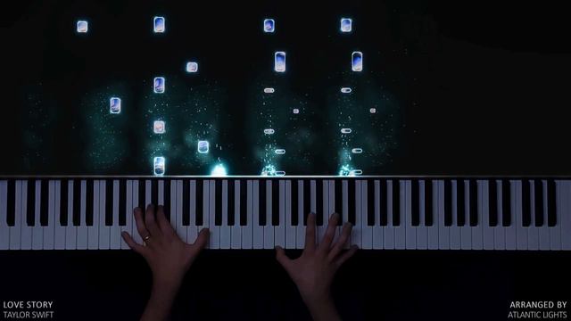 Taylor Swift - Love Story (Piano Cover) - Tutorial смотреть онлайн