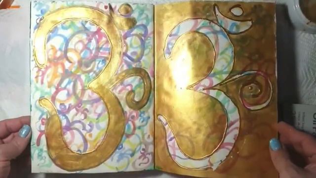 A creative exercise to develop right-brain activity ~ fill a page with a single colour. смотреть онлайн