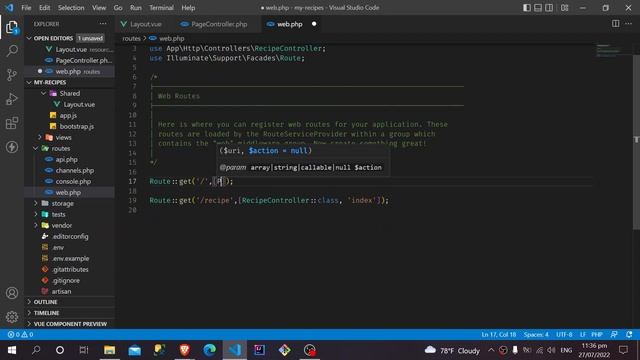 Laravel 9, Inertia, Vue3 #3 - Links & Navigation смотреть онлайн