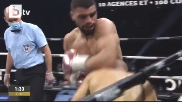 Борислав Иванов vs Фарад Саад (Франция), [Highlights] смотреть онлайн