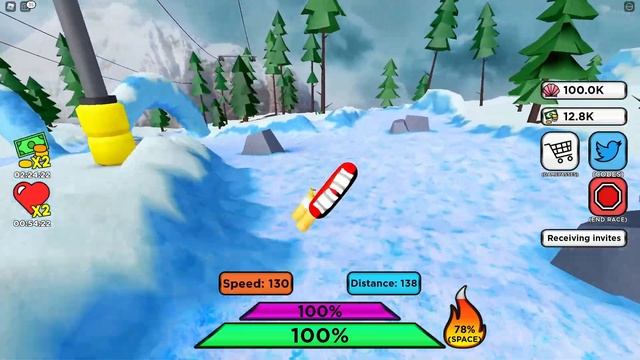 (JULY 2021) ALL *NEW* SECRET OP CODES!? Roblox Sled Simulator смотреть онлайн