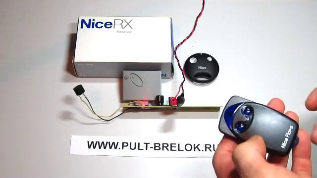 Дистанционное программирование пультов Nice смотреть онлайн