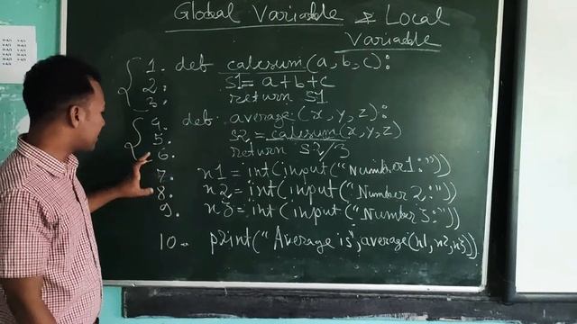 Concept of Global variable & Local variable using Python Program(Class XI, XII- Computer Science) смотреть онлайн