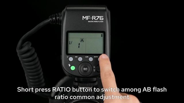 Godox: Macro Ring Light #MFR76 Operation Tutorial смотреть онлайн