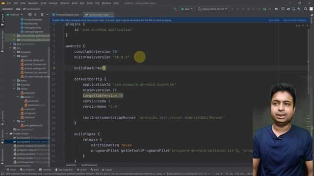 Class 609 - Starting Data Binding Weather Detail | Android App Development Complete Course In Hindi смотреть онлайн