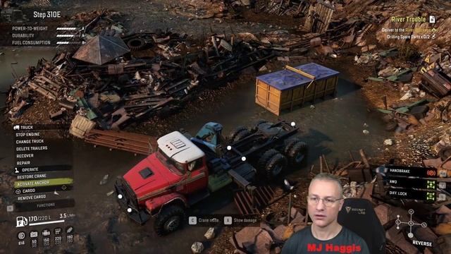 Snowrunner Ep 399 "River Trouble" & "Lost Treasure" смотреть онлайн