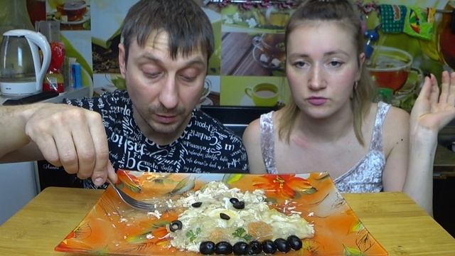 МУКБАНГ ЗАЛИВНОЕ ИЗ ИНДЕЙКИ | MUKBANG TURKEY IN ASPIC #мукбанг #mukbang