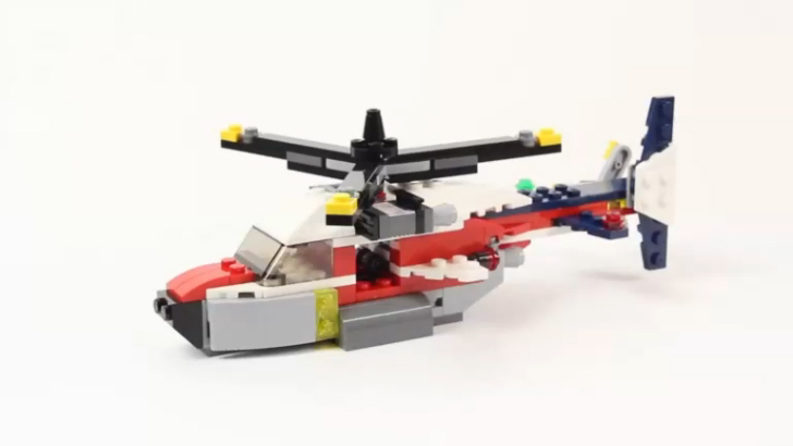 Lego Creator 31020 C-model Helicopter - Lego Speed Build смотреть онлайн
