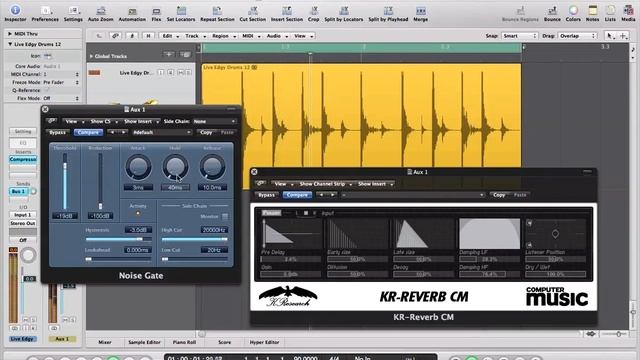How to replicate classic '80s-style gated drum reverb in your DAW смотреть онлайн