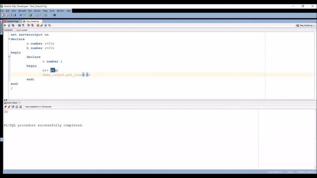 Tutorial 3: PLSQL Variables смотреть онлайн