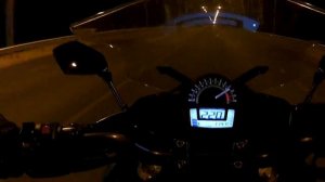 Kawasaki ER-6F 2012. Максимальная скорость.