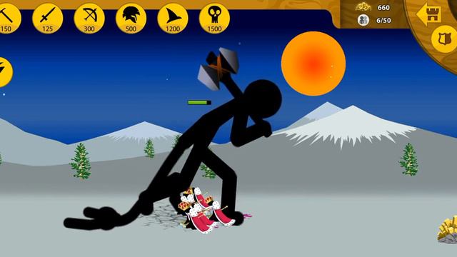 Giant Axe XXX Vs King Zarek Army | #stickwar4 #stickwarlegacy #stickwarmod