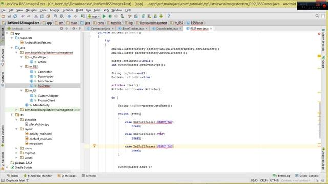 Android RSS Feeds XML Ep.06 : ListView - Parse Show Images and Text [XmlPullParser] смотреть онлайн