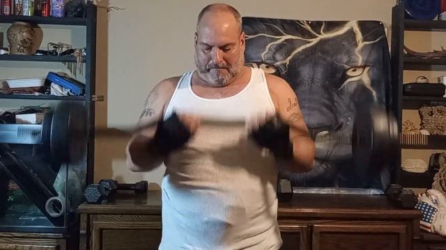 FIT IN A YEAR: DAY 32    BICEPS        SLIDING OFF A THREE STORY ROOF