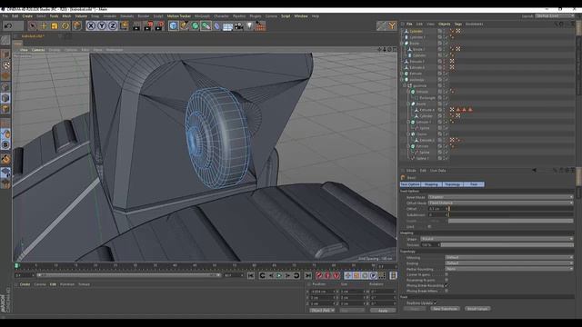 94.Cinema4D. Little robot (часть4) смотреть онлайн