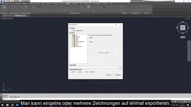 PlantExpressTools für AutoCAD Plant 3D: DWG Export смотреть онлайн