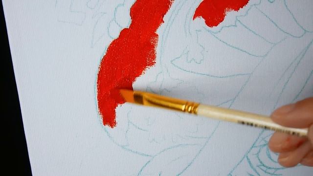 Рисую акрилом в первый раз! смотреть онлайн