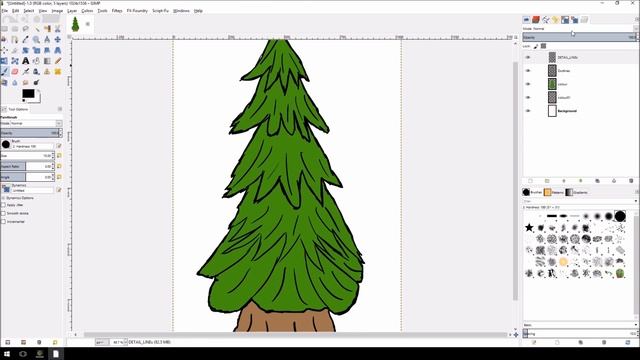 Draw a sprite in GIMP for UNREAL ENGINE 4 Paper 2D смотреть онлайн