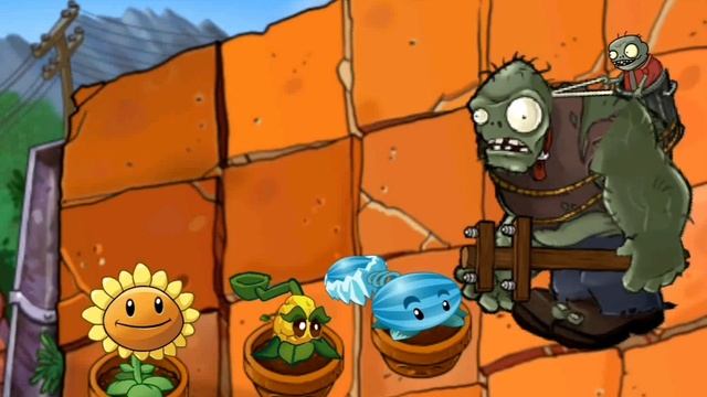 Гаргантюа - самый сильный среди зомби(?) -Растения против Зомби • анимация Рисуем Мультфильмы смотреть онлайн