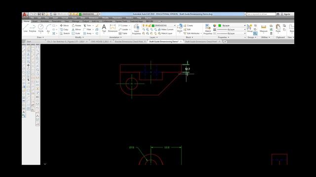 Shaft Guide Dimensioning Help Video 2017 смотреть онлайн