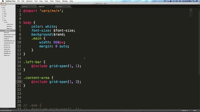 Sass Tutorials #25 - Asymmetric Grids смотреть онлайн