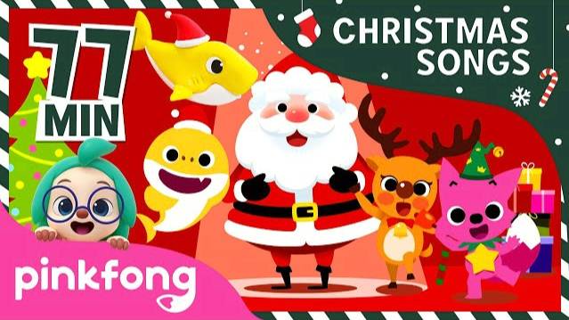 Christmas Songs | +Compilation | Best Christmas Songs | Pinkfong Songs for Children смотреть онлайн