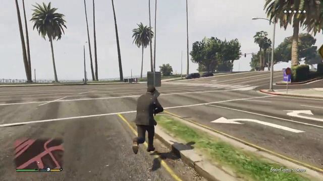 ГТА 5. 5 звезд розыска! Попытка уйти #2. смотреть онлайн