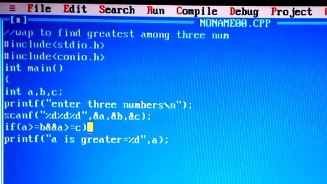 C Program to Find Greater number among Three Numbers |C Programming Tutorial смотреть онлайн