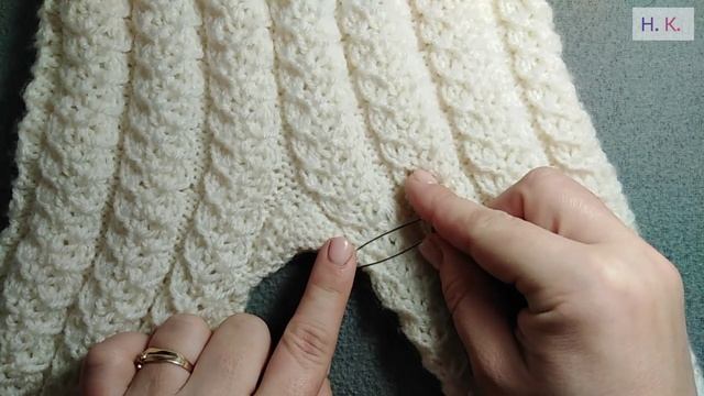 Детский полукомбинезон спицами на 3 - 6 месяцев/экспресс мастер класс /полный обзор смотреть онлайн