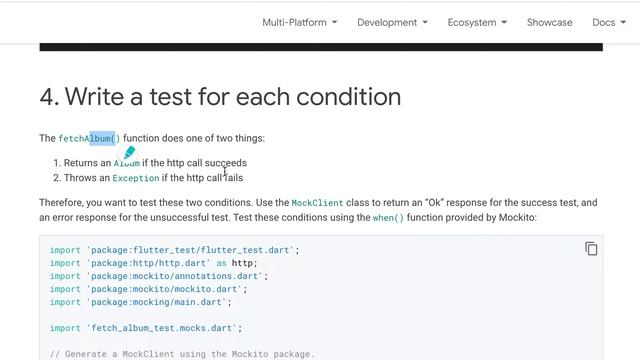 Flutter unit tests 3 full example смотреть онлайн