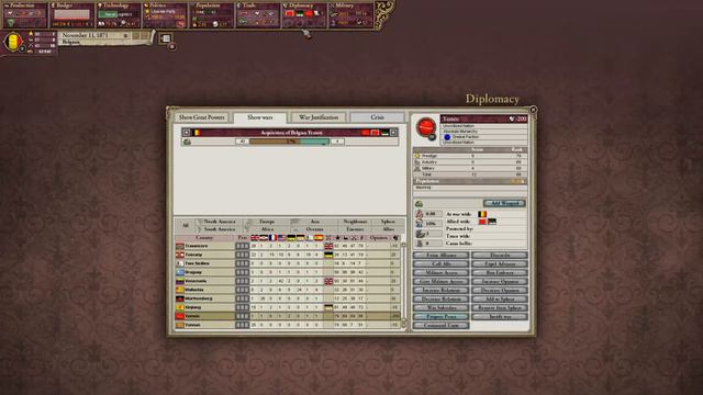 "Brilliant" Belgium - Let's Play Victoria 2 - 16 смотреть онлайн