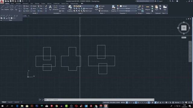 AutoCAD 2020 - Ders 23 -Region (Düzlem) ve Wipeout (Kapamak) Komutları смотреть онлайн