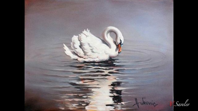 Лебедь//Читает: Виталий Савельев//Стих №3 смотреть онлайн