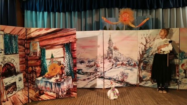 Анонс. Кукольное интерактивное представление "Блины со сказками" смотреть онлайн