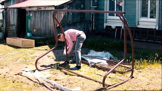 001 ?Сборка садовой качели ??? смотреть онлайн