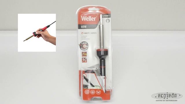 Cautín tipo lápiz para soldadura de la marca WELLER modelo WLIRK6012A смотреть онлайн