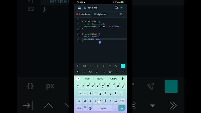 CSS3 Water Wave Text Animation Effect Using CSS Clip-Patch смотреть онлайн
