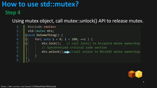 std::mutex C++11 смотреть онлайн