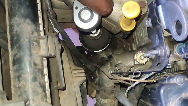 Removing Oil Filter On A Peugeot 207
