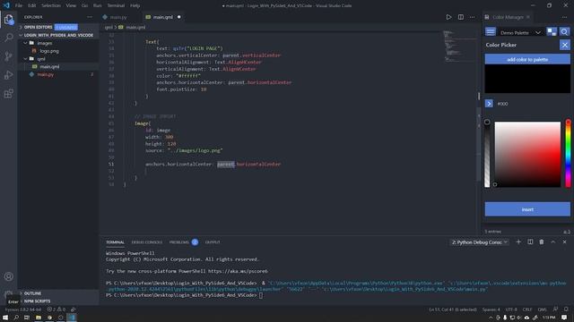 PySide6, Qt Quick, Material Design, VS Code And Python 3.9.1 - Tutorial Modern GUI - Part 1 смотреть онлайн