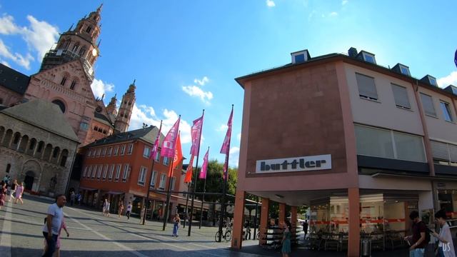MAINZ | The City of BIONTECH | Drone plus City Walk| 4K UHD смотреть онлайн